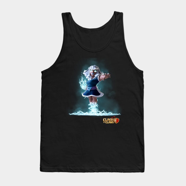 Electro Titan - Clash of Clans Tank Top by RW Designs